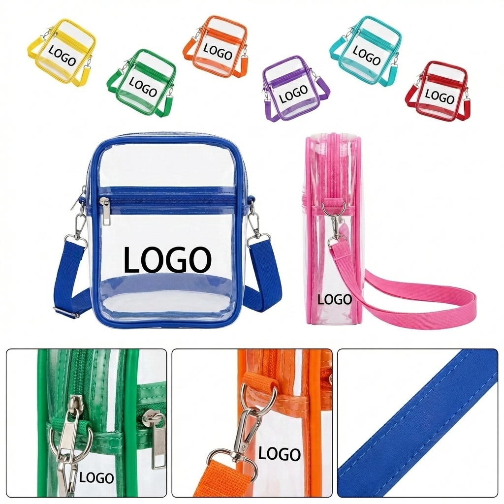 Transparent Chest Bag for Everyday Wear and Event Compliance