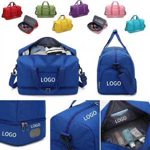 The Athlete's Ultimate Dry-Wet Separation Sports Travel Bag